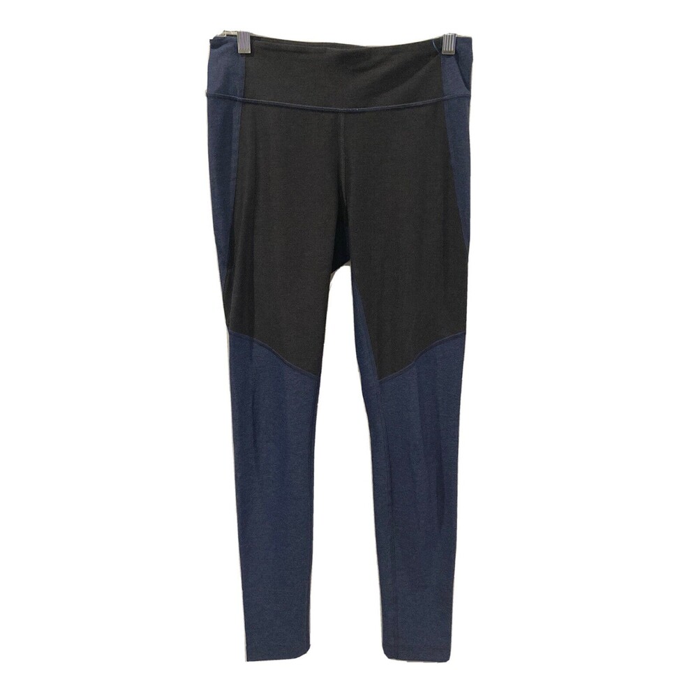 Outdoor Voices Leggings Womens Size medium Blue Gray Exercise Compression